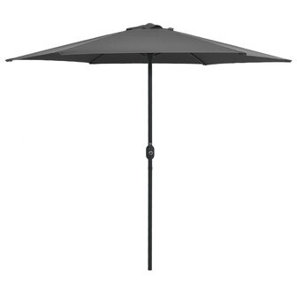 Parasol met aluminium paal 270x246 cm antraciet 8719883763545 1