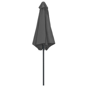 Parasol met aluminium paal 270x246 cm antraciet 8719883763545 4