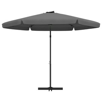 Parasol met stalen paal 300x250 cm antraciet 8719883763224 4