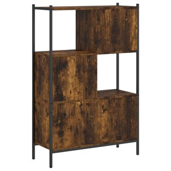 Boekenkast 72x28x109 cm bewerkt hout gerookt eikenkleurig 8721012339361 7