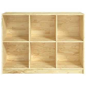 Boekenkast 104x33x76 cm massief grenenhout 8720286772959 3