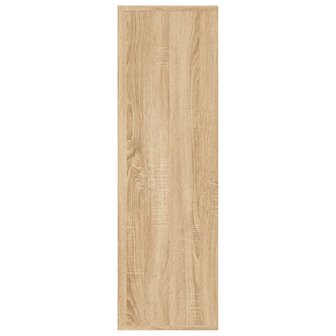 Boekenkast 98x29x97,5 cm bewerkt hout sonoma eikenkleurig 8719883869865 5