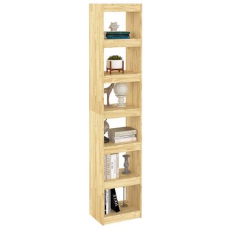 Boekenkast / kamerscherm 40x30x199 cm massief grenenhout 8720286608531 4