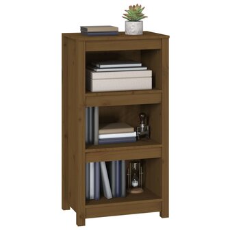 Boekenkast 50x35x97 cm massief grenenhout honingbruin 8720845556587 4