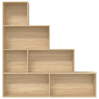 Boekenkast/kamerscherm 155x24x160 cm bewerkt hout sonoma eiken 8719883786094 5