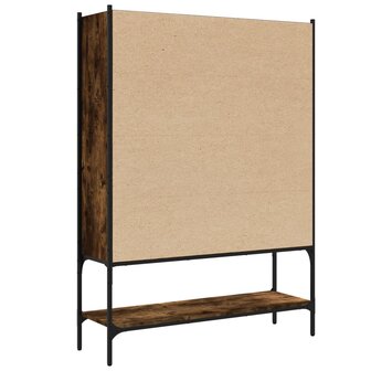 Boekenkast 102x30x141,5 cm bewerkt hout gerookt eikenkleurig 8721012402843 7