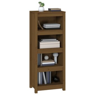 Boekenkast 50x35x125,5 cm massief grenenhout honingbruin 8720845556631 4