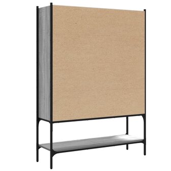 Boekenkast 102x30x141,5 cm bewerkt hout grijs sonoma eikenkleur 8721012402850 7