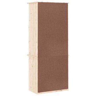 Boekenkast met lades ALTA 60x35x142 cm massief grenenhout 8720845886837 6