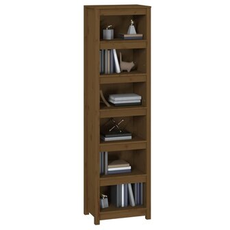 Boekenkast 50x35x183 cm massief grenenhout honingbruin 8720845556730 4