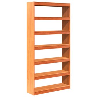 Boekenkast / kamerscherm 100x30x199,5 cm massief grenenhout 8721012314870 7