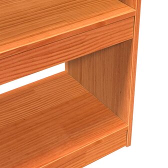 Boekenkast / kamerscherm 100x30x199,5 cm massief grenenhout 8721012314870 8