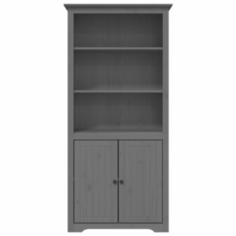 Boekenkast BODO 80x40x172 cm massief grenenhout grijs 8720845913977 3