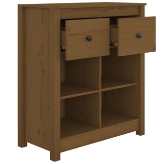 Dressoir 70x35x80 cm massief grenenhout honingbruin 8720286922583 5