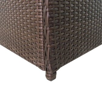 Tuinbox 120x50x60 cm poly rattan bruin 8718475501046 4