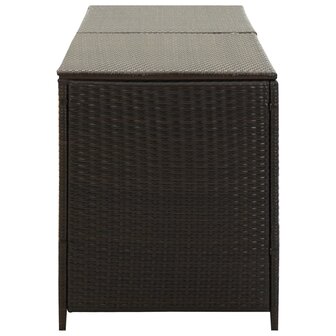 Tuinbox 200x50x60 cm poly rattan bruin 8719883732206 4