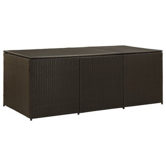 Tuinbox 180x90x70 cm poly rattan bruin 8719883732237 1