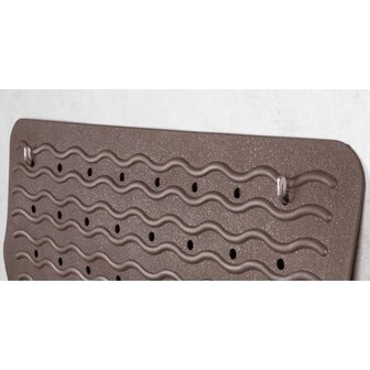 RIDDER Badmat anti-slip Playa 80x38 cm zwart 68310 4006956683157 2