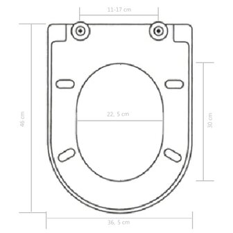 Toiletbril soft-close met quick-release ontwerp wit 8719883596181 9