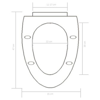 Toiletbril soft-close met quick-release ontwerp zwart 8719883596211 9