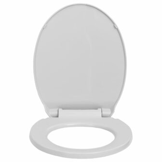 Toiletbril soft-close en quick-release ovaal lichtgrijs 8719883818696 3