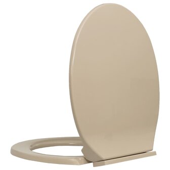 Toiletbril soft-close ovaal beige 8719883818740 4