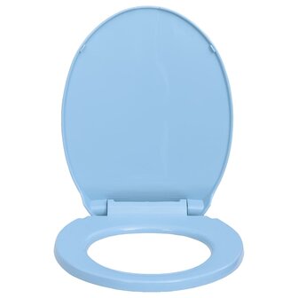 Toiletbril soft-close ovaal blauw 8719883818764 4