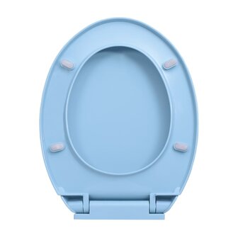 Toiletbril soft-close ovaal blauw 8719883818764 6