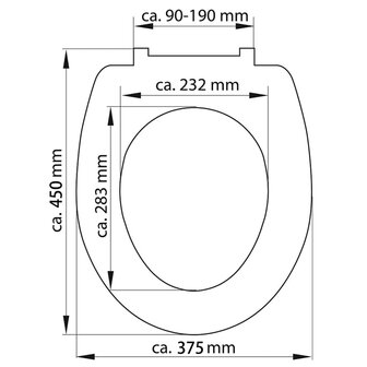 SCH&Uuml;TTE Toiletbril met soft-close CARRIBEAN duroplast met print 4008431823638 7