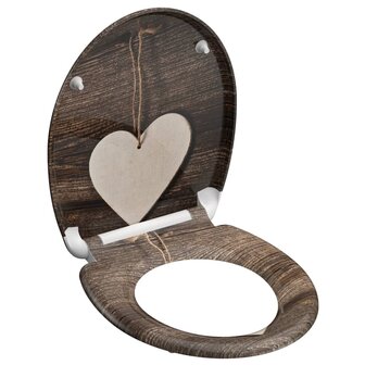 SCH&Uuml;TTE Toiletbril met soft-close WOOD HEART duroplast met print 4008431823775 2