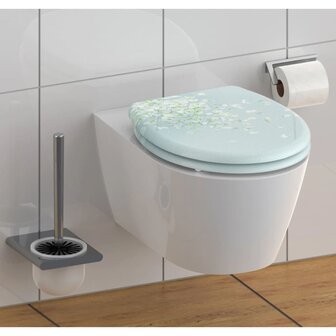 SCH&Uuml;TTE Toiletbril met soft-close quick-release FLOWER IN THE WIND 4008431823812 1