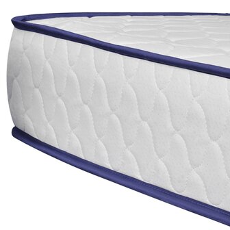 Bed met traagschuim matras grenenhout Corona-stijl 160x200 cm 8718475558774 10