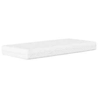 Bed met matras stof zwart 100x200 cm 8721012349988 6