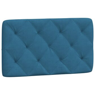 Bed met matras fluweel blauw 80x200 cm 8721012351097 5