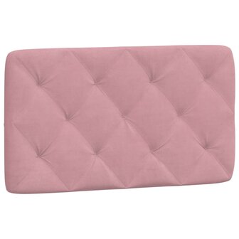 Bed met matras fluweel roze 80x200 cm 8721012351103 5