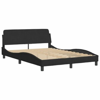 Bed met matras fluweel zwart 120x200 cm 8721012351318 4