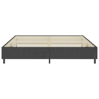 Boxspringframe stof grijs 200x200 cm 8719883832821 4