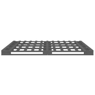 Palletbed massief grenenhout grijs 120x190 cm 8720287140146 6