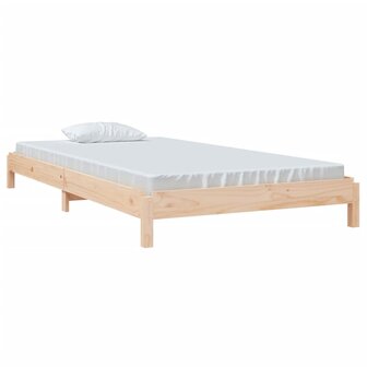 Bed stapelbaar 80x200 cm massief grenenhout 8720287073758 3