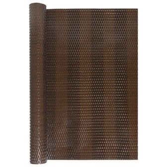 Balkonscherm 400x80 cm poly rattan bruin en zwart 8721012430761 2