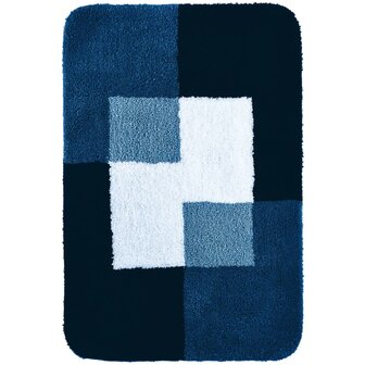 RIDDER Badkamermat Coins 60x90 cm blauw 7103303 4006956710358 2