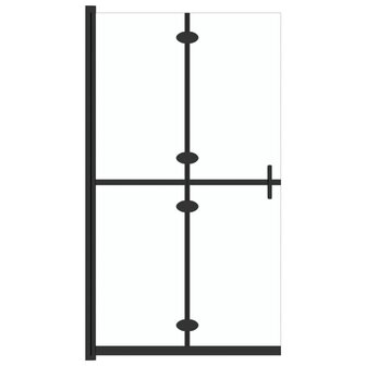 Inloopdouchewand inklapbaar 70x190 cm ESG-glas transparant 8720286640142 2