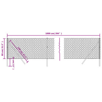 Gaashek 0,8x10 m groen 8720845771188 5