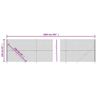 Gaashek met flens 1,6x10 m groen 8720845771546 6