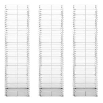 3-delige Schanskorfset 25x25x100 cm gegalvaniseerd draad 8718475875598 3