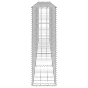 Schanskorfmuur met deksels 300x30x100 cm gegalvaniseerd staal 8720286110195 4