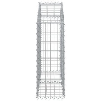 Schanskorf gewelfd 100x30x80/100 cm gegalvaniseerd ijzer 8720845650872 4