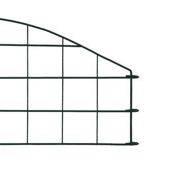 Schuttingset gebogen 77,3x26 cm groen 8719883785769 4