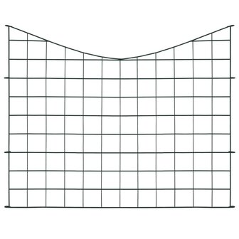 Schuttingset hol gebogen 77,5x64 cm groen 8719883785790 2