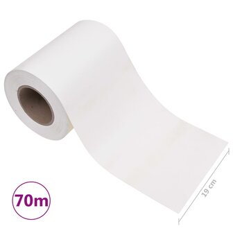 Tuinscherm 70x0,19 m PVC wit 8720286089125 10